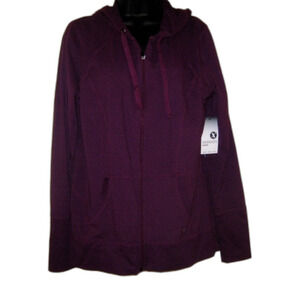 Xersion Medium French Grape Hooded Sweatshirt NWT